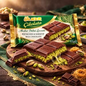 Viral Dubai Chocolate Bar made by Ülker