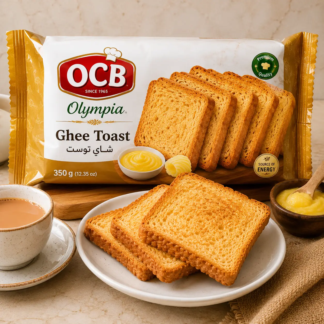 OCB Olympia Ghee Toast (350 g)