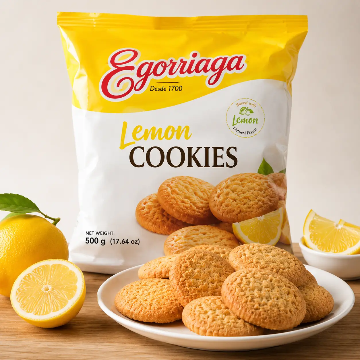 Egorriaga Lemon Cookies (500 g)